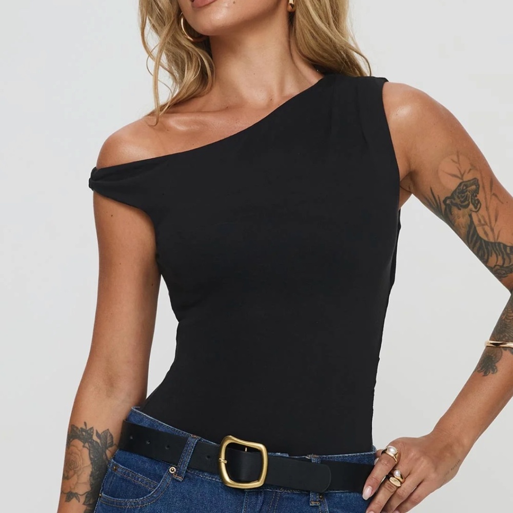 Princess Polly Miyako Bodysuit Black